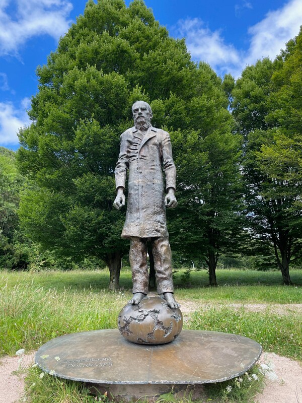 Statue of Dostoevsky